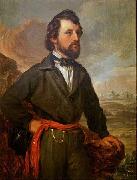 William Smith Jewett John Charles Fremont oil painting on canvas